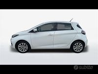 Usata Renault Zoe Zen 80 kW (109 CV) 2020 Bianco Utilitaria