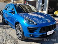 Usata Porsche Macan S 250 CV (183 kW) 2016 Blu SUV