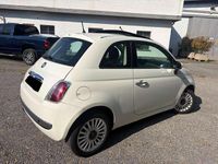 Usata Fiat 500 Lounge 75 CV (55 kW) 2008 Bianco Utilitaria