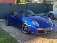 Usata Porsche 911 Carrera Cabriolet 345 CV (253 kW) 2008 Blu/azzurro Cabrio