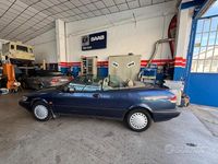 Usata Saab 900 Cabriolet 131 CV (96 kW) 1995 Blu Cabrio
