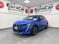 Usata Peugeot 208 GT-line 101 CV (74 kW) 2020 Blu Utilitaria