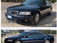 Usata Audi A8 Ambiente 275 CV (202 kW) 2005 Blu/azzurro Berlina