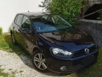 Używany VW Golf VII 140 KM (102 kW) 2012 Czarny Sedan/Limuzyna