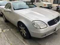 Usata Mercedes SLK230 193 CV (141 kW) 1998 Grigio Cabrio