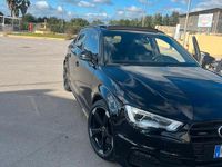 Usata Audi A3 S-Line 184 CV (135 kW) 2015 Nero Berlina