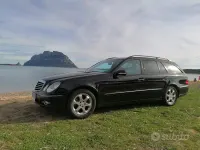 Usata Mercedes E220 Avantgarde 170 CV (125 kW) 2009 Nero Station wagon