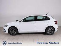 Usata VW Polo Life 90 CV (66 kW) 2024 Bianco Berlina