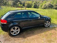 Usata Audi A3 S-Line 150 CV (110 kW) 2008 Nero Utilitaria