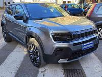 Usata Jeep Avenger Summit 101 CV (74 kW) 2025 Grigio scuro metallizzato SUV