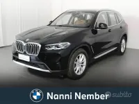 Usata BMW X3 184 CV (135 kW) 2022 Nero SUV