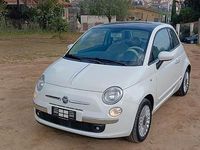 Usata Fiat 500 Lounge 69 CV (50 kW) 2009 Bianco Cabrio