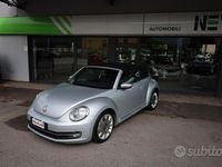 Usata VW Beetle Cabriolet Design 105 CV (77 kW) 2014 Grigio Cabrio
