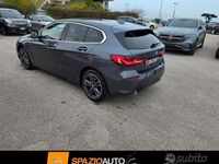 Usata BMW 116 Sport Line 116 CV (85 kW) 2020 Grigio Utilitaria