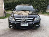 Usata Mercedes C220 Avantgarde 170 CV (125 kW) 2013 Nero Coupé