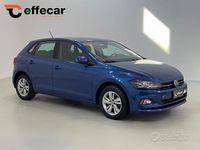 Usata VW Polo Highline 95 CV (69 kW) 2018 Blu Utilitaria