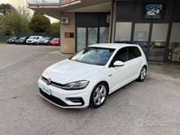 Usata VW Golf VII R-line 150 CV (110 kW) 2018 Bianco Berlina