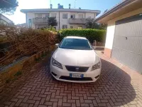 Usata Seat Leon ST Reference 110 CV (80 kW) 2015 Bianco Station wagon