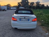 Usata BMW 118 Cabriolet 143 CV (105 kW) 2011 Bianco Cabrio