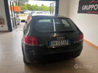 Usata Audi A3 Ambiente 140 CV (102 kW) 2007 Nero Utilitaria