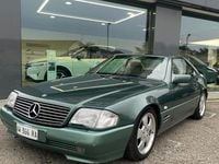 Usata Mercedes SL320 231 CV (169 kW) 1993 Verde Cabrio