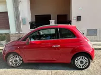 Usata Fiat 500 2009 Rosso Cabrio