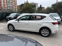 Usata Seat Leon Style 115 CV (84 kW) 2020 Bianco Berlina