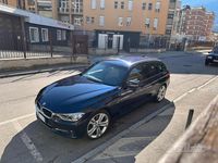 Usata BMW 330 Sport Line 2013 Blu Station wagon