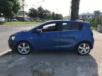 Usata Chevrolet Aveo LTZ 86 CV (63 kW) 2011 Blu Berlina