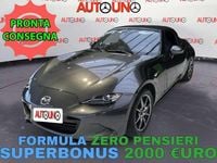 Usata Mazda MX5 Exceed 131 CV (96 kW) 2018 Grigio Cabrio