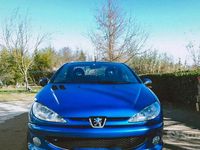 Usata Peugeot 206 CC 120 CV (88 kW) 2009 Blu Cabrio