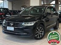 Usata VW Tiguan Life 122 CV (89 kW) 2022 Nero SUV