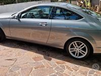 Usata Mercedes C220 170 CV (125 kW) 2014 Grigio Coupé