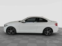 Usata BMW 218 M Sport 150 CV (110 kW) 2019 Bianco Coupé