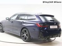 Usata BMW 320 M Sport 190 CV (139 kW) 2023 Tanzanite blue metallizzato Station wagon