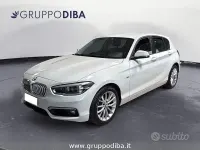 Usata BMW 118 Efficient Dynamics 150 CV (110 kW) 2017 Bianco Berlina