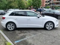 Usata Audi A3 S-Line 131 CV (96 kW) 2019 Bianco Berlina