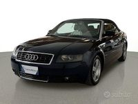 Usata Audi A4 Cabriolet 163 CV (119 kW) 2004 Blu Cabrio