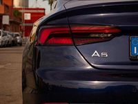 Usata Audi A5 S-Line 190 CV (139 kW) 2019 Blu Coupé