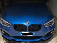 Usata BMW 118 150 CV (110 kW) 2019 Blu Utilitaria