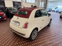 Usata Fiat 500C Lounge 69 CV (50 kW) 2015 Bianco Cabrio