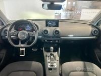 Usata Audi A3 116 CV (85 kW) 2017 Grigio Berlina