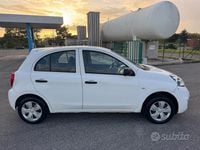 Usata Nissan Micra Visia 80 CV (58 kW) 2015 Bianco Utilitaria
