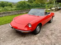 Usata Alfa Romeo Spider 1970 Rosso Cabrio