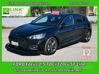 Usata Ford Focus ST-Line 120 CV (88 kW) 2021 Nero Berlina