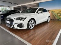 Usata Audi A3 S-Line 150 CV (110 kW) 2024 Bianco Berlina