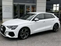 Usata Audi A3 S-Line 110 CV (80 kW) 2021 Bianco ibis Berlina