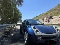 Usata Smart Roadster 82 CV (60 kW) 2005 Blu Cabrio