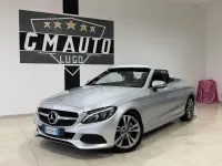 Usata Mercedes C220 Premium 194 CV (142 kW) 2018 Argento Cabrio