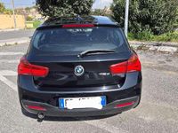 Usata BMW 116 Sport Line 116 CV (85 kW) 2018 Nero Utilitaria